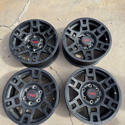 OEM TRD 17-In. Matte Black - Alloy Wheel