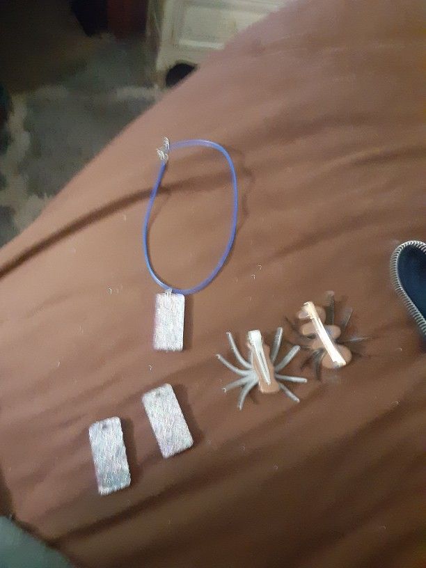 Dominoes Jewelry And Hairpin