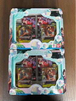 One Piece TCG Card Game Illustration Box Volume 7 New Sealed