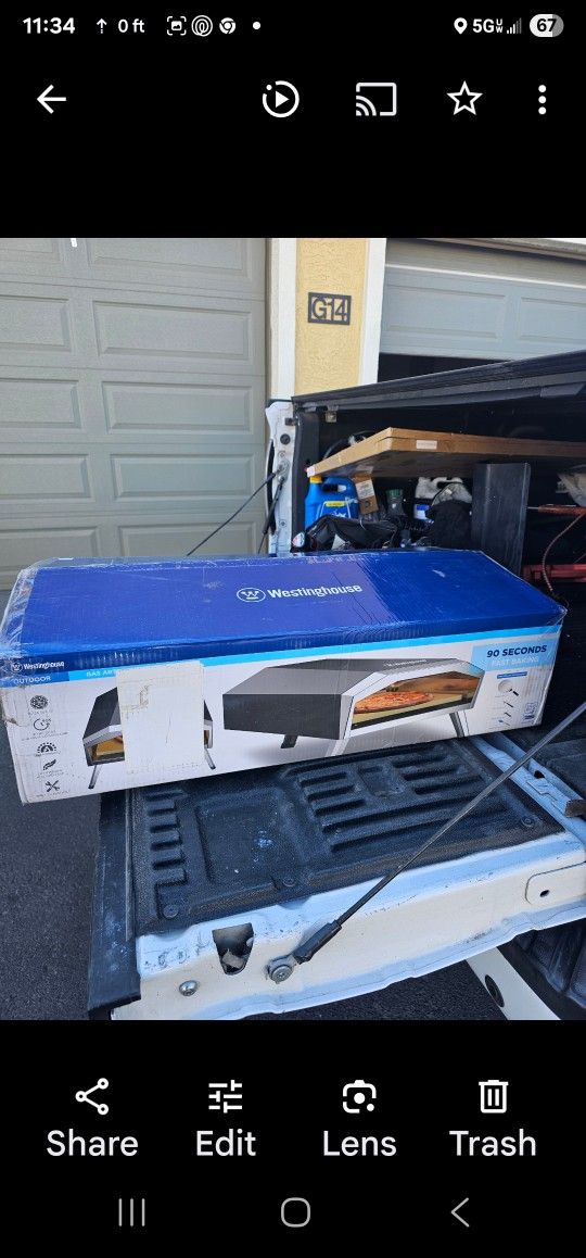 Westinghouse Propane Pizza Oven