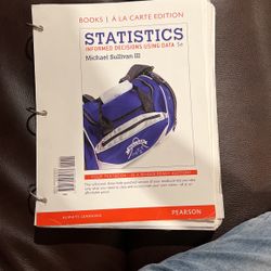 Statistics Informed Decisions Using Data 5e ( Michael Sullivan III