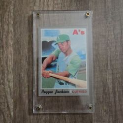 Reggie Jackson Baseball Card 