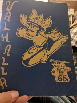 Victor Valley Jr High 1965 Yearbook 