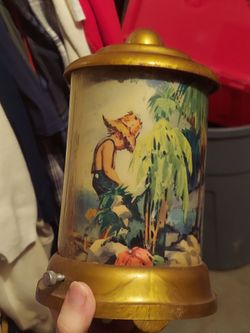 Vintage 1950s econolite motion pocture fountain of youth lamp