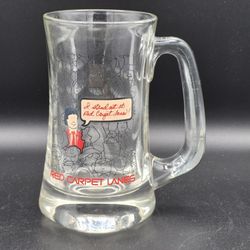 Vintage Red Carpet Lanes Handled Glass, Milwaukee, WI