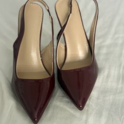 Burgundy Heels