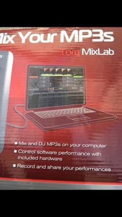 Mix and DJ MP3s on ur computer brand new in box