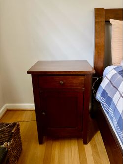 Wooden Bedside Table