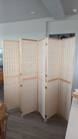 Room divider for extra privacy. Must have! In excellent condition.