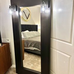 Full Length Mirror With Lighting