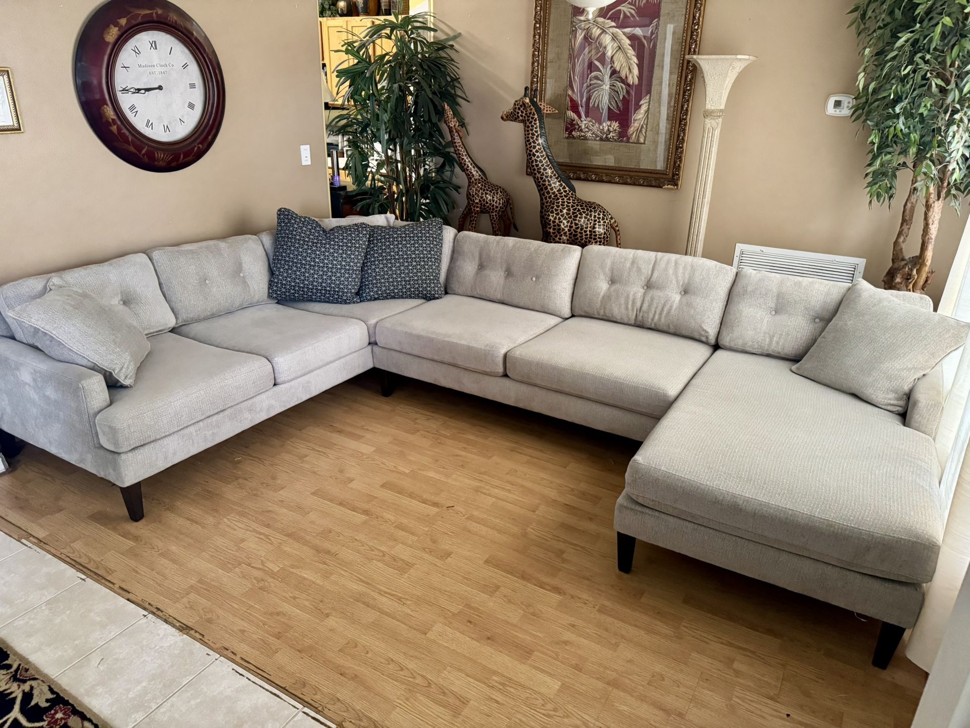 Silver Surfer 3-pc Sofa Sectional Set