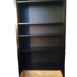 Adjustable Shelves Bookcase & Drawer 