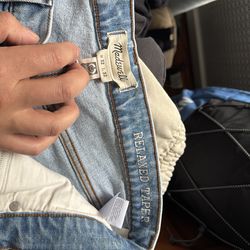 Madewell denim jeans