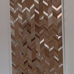 Wood/Mirror Wall Art