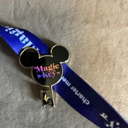 Disney Magic Pass Lanyard With Pin