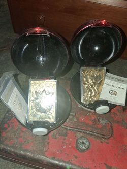 Pokémon 23K Gold Plated Cards Togepi & Mewtwo with Poké Ball Cases