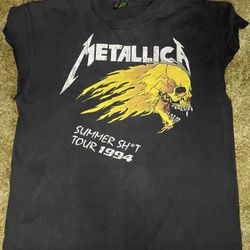 Vintage 1994 Metallica Shirt (Read description)