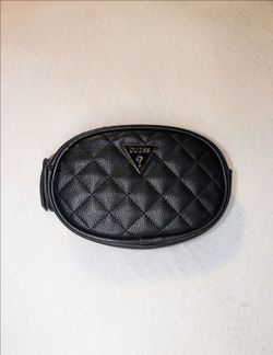 GUESS Black Belt Purse