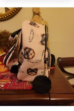 Betsey Johnson Yorkie Puppy Backpack
