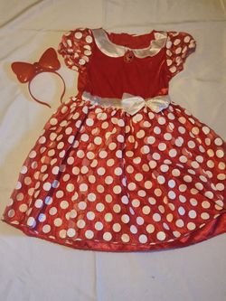 Minnie costume girls 7-8