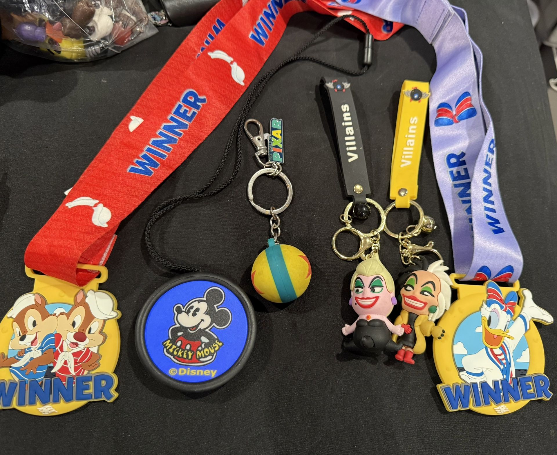 Disney Parks Necklace Collections And Keychains Villans Mickey Mouse Light Up
