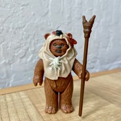 1985 Kenner Star Wars Ewoks Paploo Ewok Action Figure (Last 17) Complete