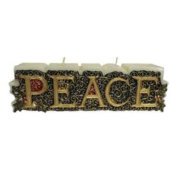 Peace Decorative Candle