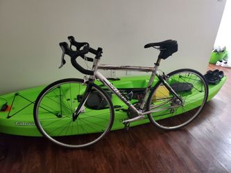 Lifetime kayak and Specialized road bike