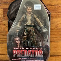 Predator Jungle Extraction Dutch Figure Neca