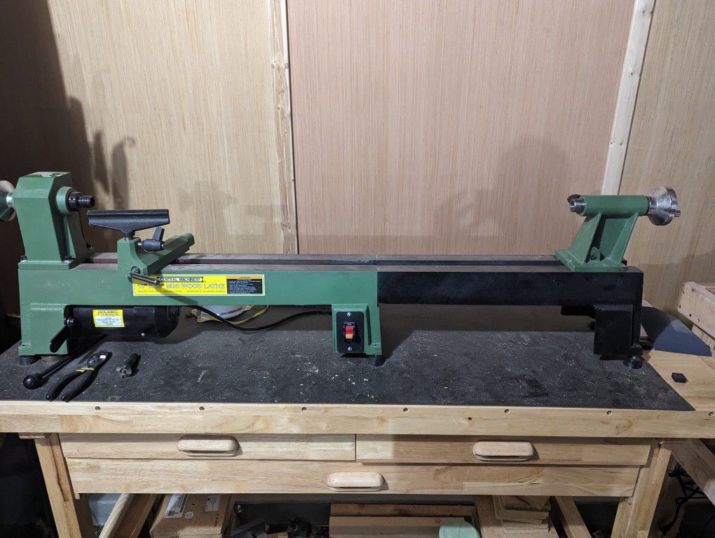 Harbor Freight Wood Lathe With Bed Extension