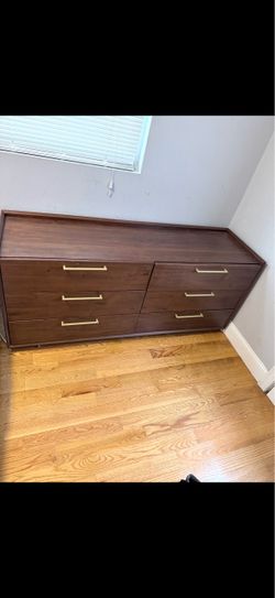 All Modern Brown wood dresser