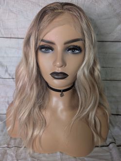 Blonde Ombre front lace wig