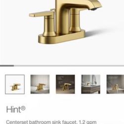 Kohler Bathroom Sink Center set