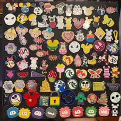 Disney Pins 6 for $5 , all for $75