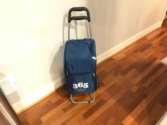 Grocery bag on wheels