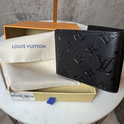 LOUIE VUITTON MONOGRAM BLACK WALLET -🔥 