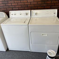 Kenmore washer and dryer