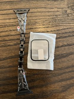 Rhinestone Butterfly Watch Band