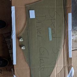 MazdaSpeed Front Driver Side Window Glass