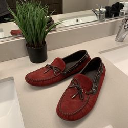 Louis Vuitton Red Loafers. Size 11