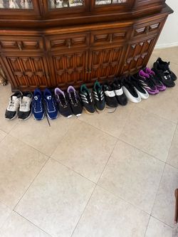 8pairs of assorted Nike and Adidas