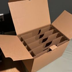 Cardboard Box With Cell Dividers