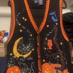 vintage halloween vest