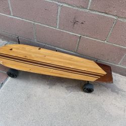 Patineta De Madera