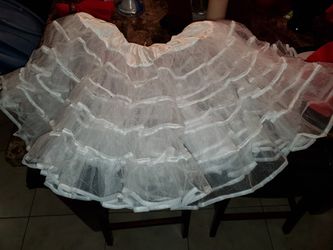 Knee Length Petticoat. one size