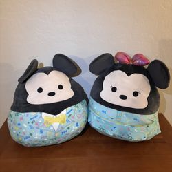 Squishmallow Disney Mickey And Minnie Mouse 100th Anniversary Edition 