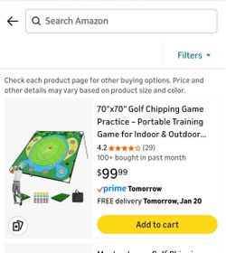 Golf Chipping Game Practice (MISSING 2 BALLS )