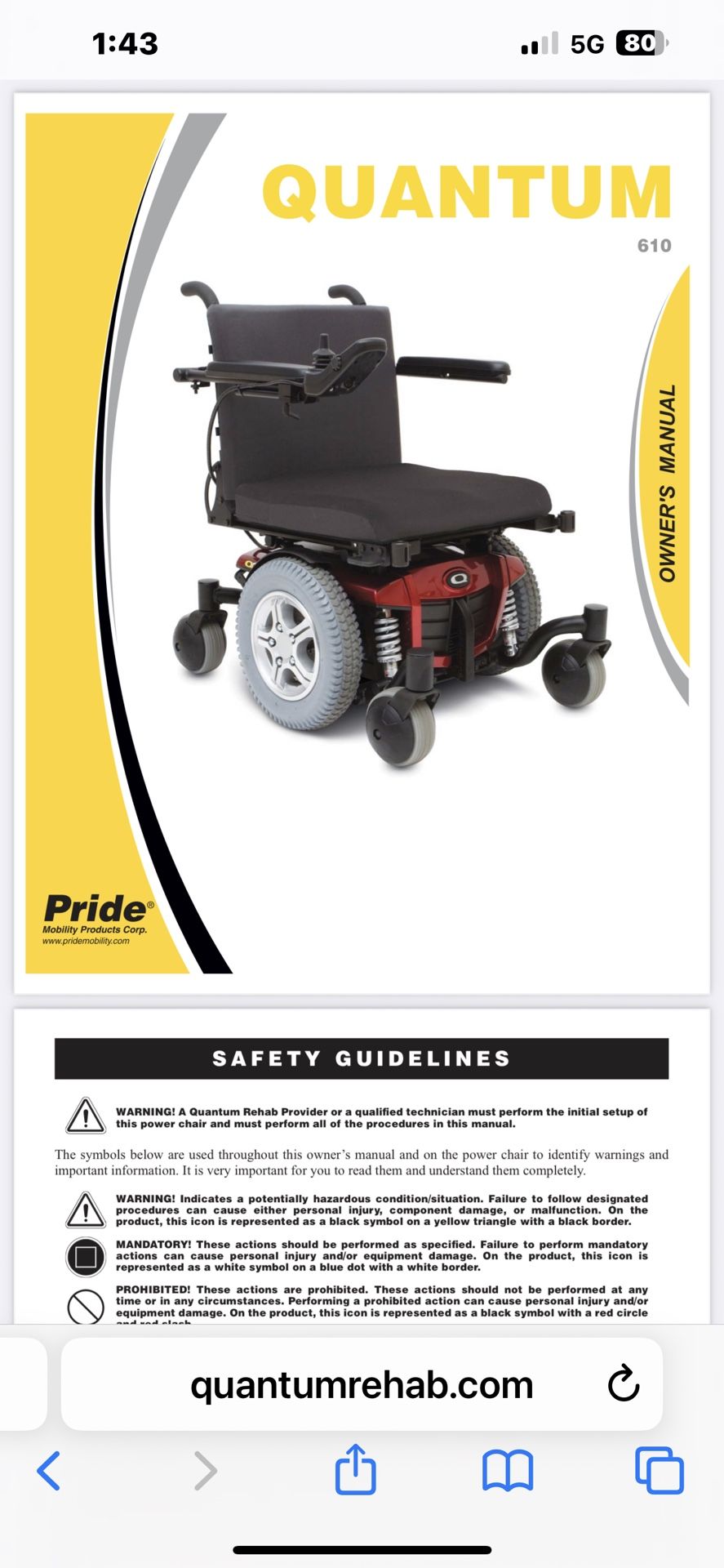 Power Rehab Wheelchair
