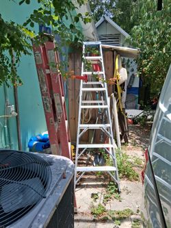 Werner aluminum  step ladder.