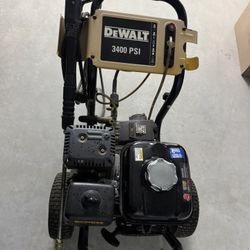 Dewalt Pressure Washer 3400 2.5 GPM